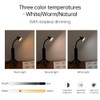 Eacam Desk LED Lamp Dimmable Eye-Caring 3 Color Modes 10