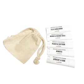 Ladybug Spot Luxury Solid Cologne 5 Scent Sample Set (FRUIT SCENTS)