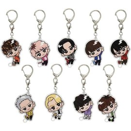 Mrsderi Snow Man Ryota Miyadate Keychain, Snow Man Merchandise, Hikaru Iwamoto, Ren Meguro, Sakuma, Anime, Cute, Idol Fan Merchandise, Phone Strap, Key Ornament, Unofficial