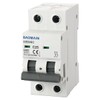 Baomain Miniature Circuit Breaker 2-Pole 25A MBM6C DZ47-63 C25 400VAC,