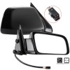 imcarpart Black Power Mirrors For 88-98 Chevy C/K 1500 Tahoe