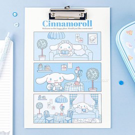 Sanrio Clipboard A4 Document Folder Payment Board Cinnamoroll / 산리오 클립보드 A4 문서 서류철 결재판 시나모롤