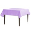 LinenTablecloth 54-Inch Square Polyester Tablecloth Lavender