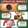 Dorkis 2.4 m Adornos Navideños Inflables para Exteriores, Papá Noel