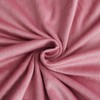 Fleece Fitted Sheet, 200 x 200 cm, Dusky Pink, Plush,