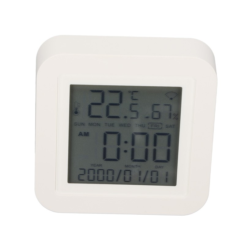 Smart WiFi Temperature Humidity Sensor 2.4GHz Wireless Phone Remote for