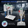 Mini Benchtop Drill Press, Precision Drilling with Variable Speed Control,