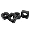 M8 Square Nuts,Black 304 Stainless Steel Square Nuts,Durable Fasteners for