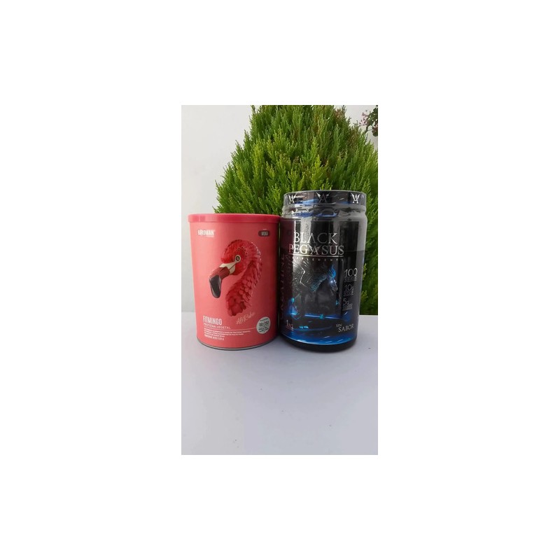 Kit Proteína 510g Birdman Con Inositol Creatina 1kg Black