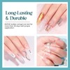 MIZHSE 60g Clear Hard Builder Nail Gel For Nail Extension