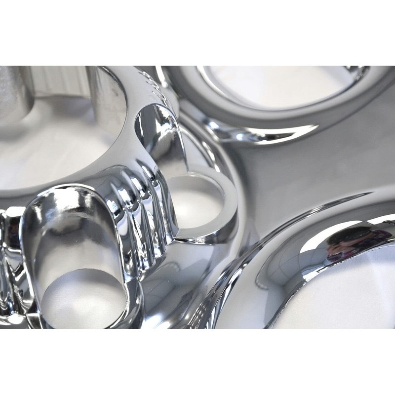 Brighter Design Chrome 16in Wheel Skin Overlays for Chevy Express