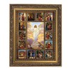 Stations of the Cross Framed Prints - Set of 15