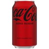 Coca-Cola Zero Sugar Soda, 12 Oz, Case Of 24 Cans