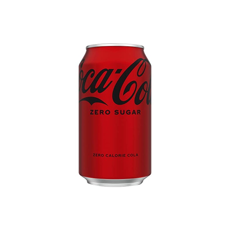 Coca-Cola Zero Sugar Soda, 12 Oz, Case Of 24 Cans