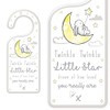 RSW INTERNATIONAL New Baby Door Hanging Plaque with Wording -