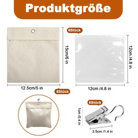 Vauki Curtain Weights Outdoor Pack of 6 - Portable Weight Bags for Outdoor Gazebo Curtains • Sturdy Wind Protection for Tents, Awnings & Tablecloths (Sand/Collectable Products)