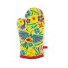 Excelsa Mexican Flowers Oven Glove, One Size, 100% Cotton Lining,