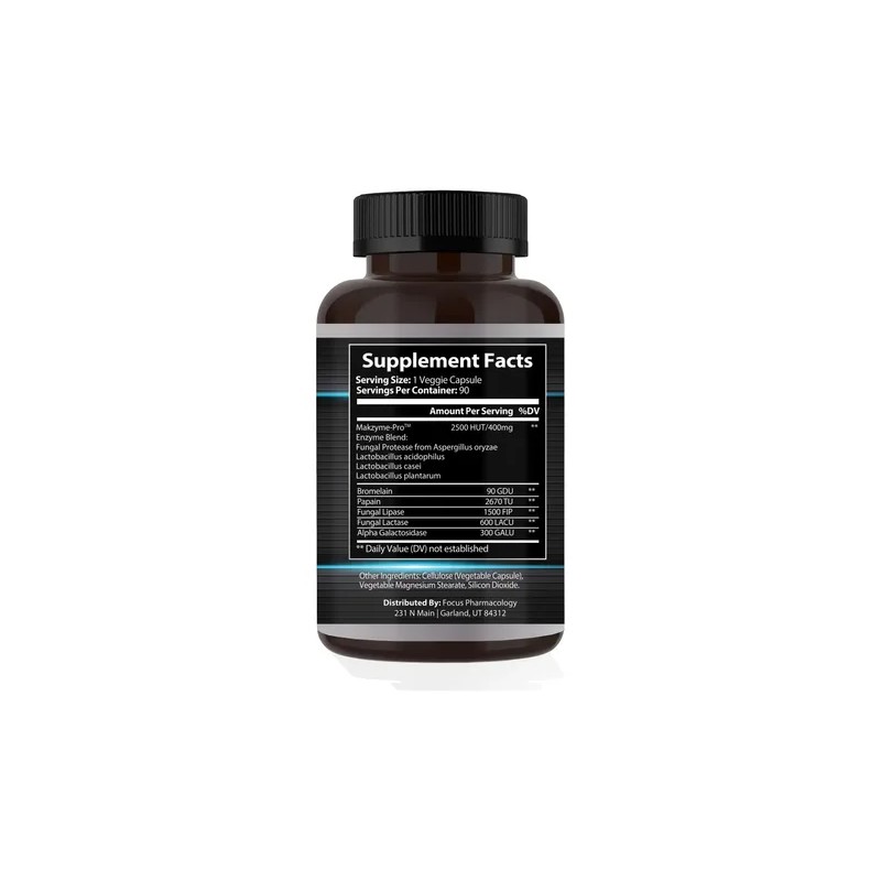Focus Pharmacology Mezcla Enzimas Digestivas Y Probióticos Digestive Enzymes Probiotics