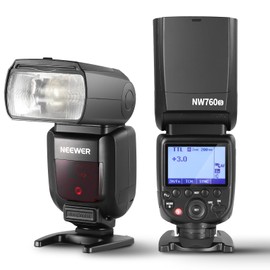 NEEWER NW760-S TTL Flash Speedlite Compatible with Sony DSLR Cameras, 76Ws GN60 2.4G 1/8000s HSS Speedlight, TCM Conversion, 230 Full Power Flashes, 0.1-2.7s Fast Recycling Flashlight