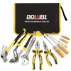 DOWELL Tool Set Tool Kit 19-Piece Household Tool Kit Set