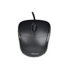 EASY LINE Moumst1430 Mouse, Negro, Óptico, 1200 Dpi