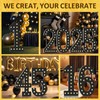4FT Light Up Numbers,Black Giant Marquee Number Big Mosaic Number