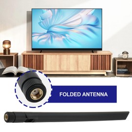 eMagTech 2 adet 868MHz RP-SMA Erkek Anten 5dBi 90 Derece Katlanabilir Anten Değiştirme LoRa Helyum HNT ile Uyumlu LoRaWAN ile Uyumlu