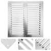 NUOLUX Air Vent Cover Stainless Steel Ventilation Grille Exhaust Vent