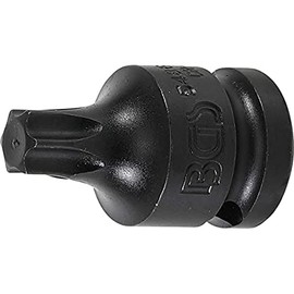 BGS 5486-T55 | Impact Bit Socket | length 42 mm | 12.5 mm (1/2") Drive | T-Star (for Torx) T55