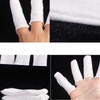 200Pcs Cotton Finger Cots, Finger Toe Sleeves, Cloth Finger Cots