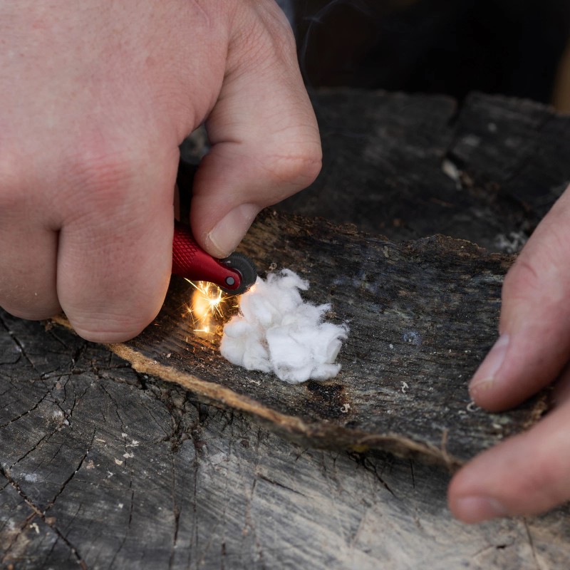 Swiss Tech Fixed Blade Kit, 6 Piece, Campfire, Camping Essentials