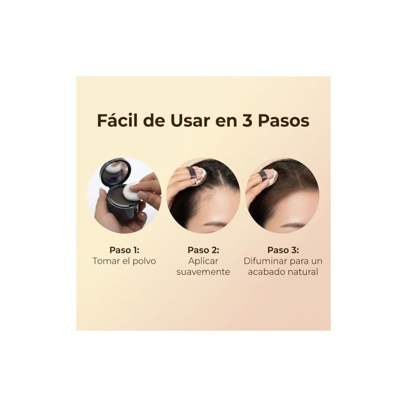 Corrector Polvo para Raíces del Cabello Hair Line Shadow, Marrón