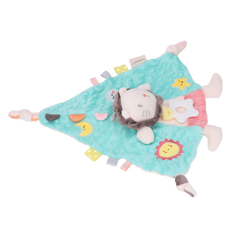 Baby Security Blanket Biteable Teether Baby Snuggle Blanket Baby Teething
