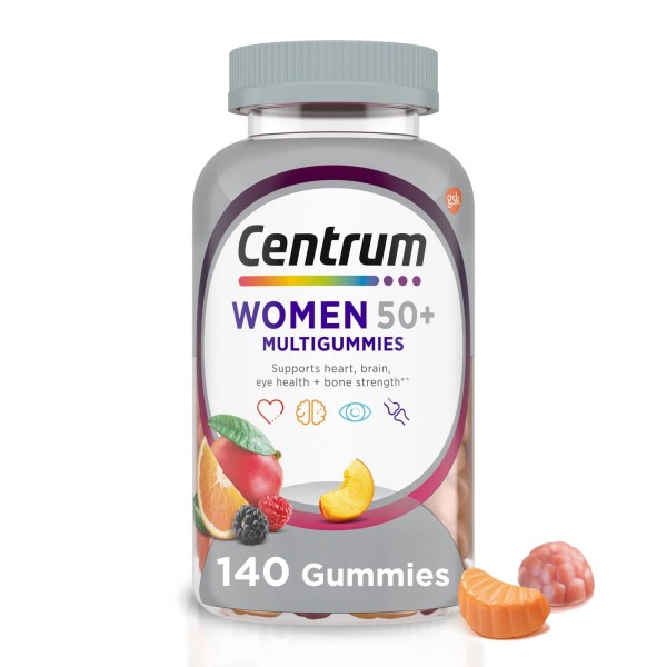 Centrum Multigummies Womens 50 Plus Gummy Multivitamin With Vitamin