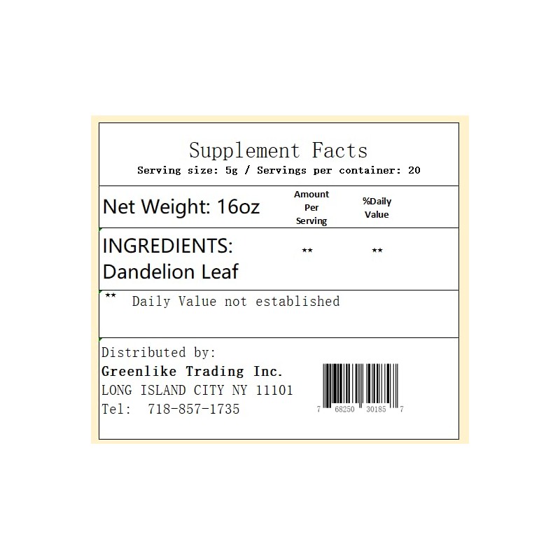 Chinese Herb Dandelion Leaf Pu Gong Ying 蒲公英 药材 中药