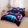 Helloosuu 5PCS Gaming Comforter Sets Twin,Gaming Bedding Set for Boys