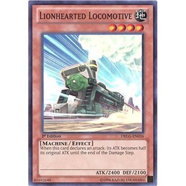 YU-GI-OH! - Lionhearted Locomotive (DRLG-EN036) - Dragons of Legend - Unlimited Edition - Super Rare
