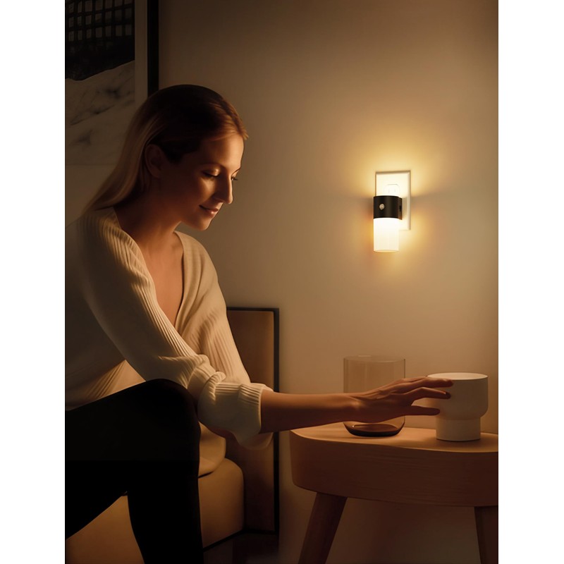 L LOHAS LED Motion Sensor Night Light, 2 Pack Motion