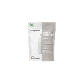 betterprotein Whey Protein - Neutral 1 kg - Produziert in Deutschland aus regionaler Milch - Eiweißpulver zum Muskelaufbau und Abnehmen - Beutel- betterprotein® -
