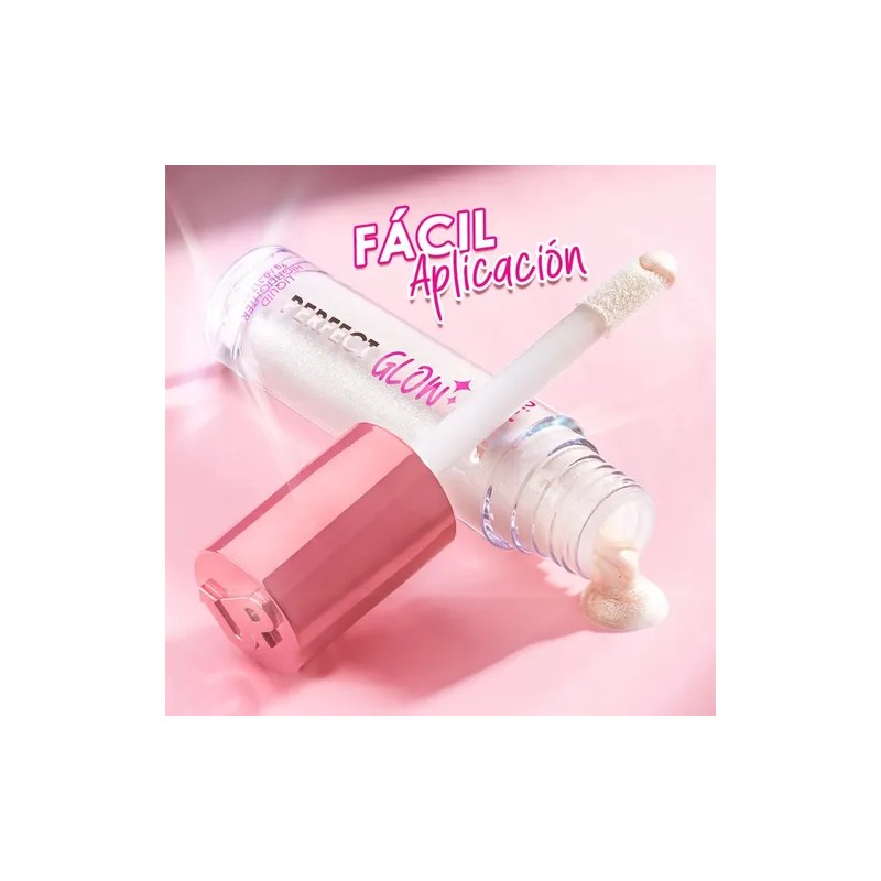 Perfect Glow Iluminador Líquido Larga Duracion Pink Up Tono del