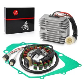 Stator and Regulator Rectifier w/Gasket For Yamaha Warrior 350 MOTO-4 350 Big Bear 350 1990-1995