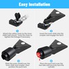 2025 Upgraded Trailer Hitch Locks Fits 2 5/16 Inch Coupler,