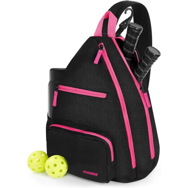 Does not apply Pickleball Bag Backpack - Adjustable Sling, Large