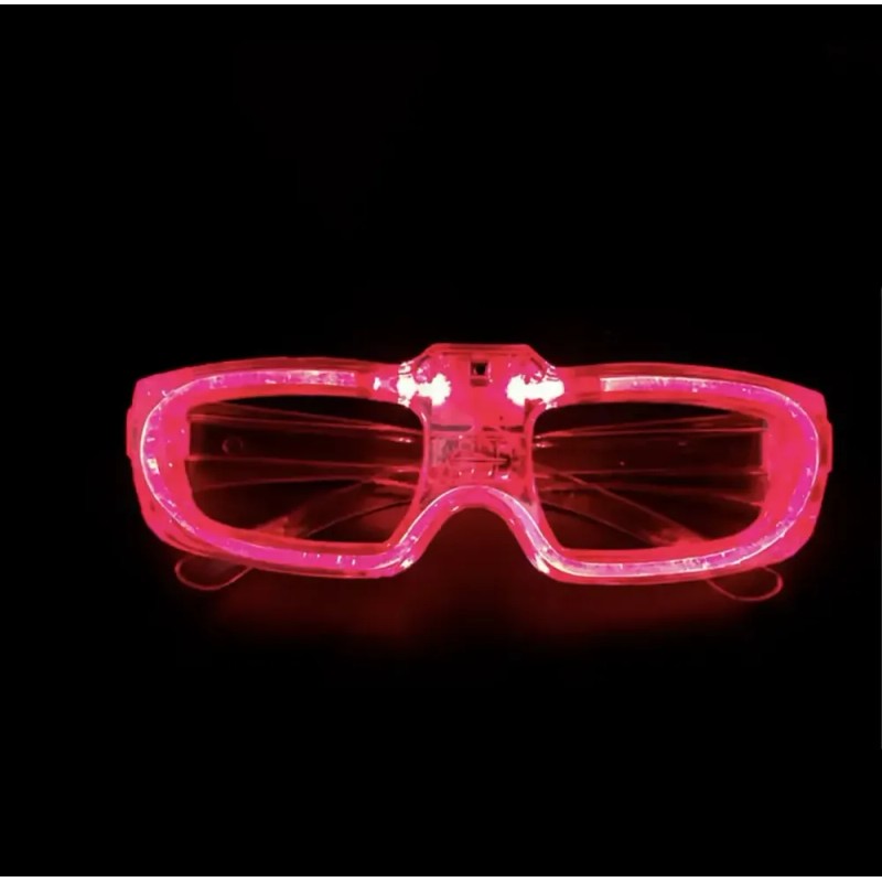 Gafas Led Neón Intermitentes Para Fiestas Y Baladas