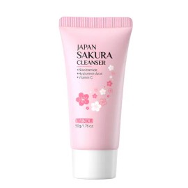 Hidratante Cuidado Facial Limpiador, Sakura Facial Wash 1pcs                                                                                          
