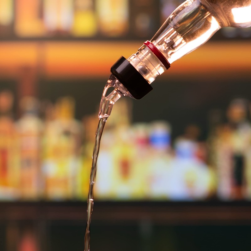 bar@drinkstuff Exacto Pourer Clear 50ml, P3401-6, Pack of 3