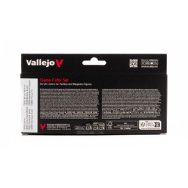 Vallejo Paints: Game Color Paint: Metallic Colors - 72303, 8 Colors, 17ml Bottles, Brilliant & Versatile Set for Stunning Model & Miniature Finishes