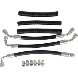 EZROAD High Pressure Oil Pump Hoses Lines & Crossover Kit Compatible with Ford Excursion 1999-2003 F250 F350 F450 F550 E350 E450 E550 Super Duty 7.3L Powerstroke Turbocharged Engine HPOP Pickup