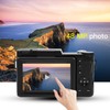 Digital Video Camera, WiFi Vlogging Camera, 3 Inch 180 Degree