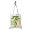 TSOTMO Video Game Lover Gift Cactuar Energy Drink Tote Bag Game Themed Gift Gaming Shopping Bag for Sister Daughter (Energy Drink tote)